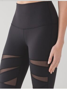 Lululemon Mesh Tech Wunder Under Full On Luon